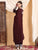 Shiza Chikankari Premium Modal Co-ord Set (Brown)
