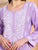 Haya Chikankari Rayon Co-ord Set (Lilac)