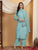 Farha Chikankari Premium Modal Co-ord Set (Pastel Green)