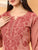 Faiza Chikankari Rayon Co-ord Set (Nude Coral)